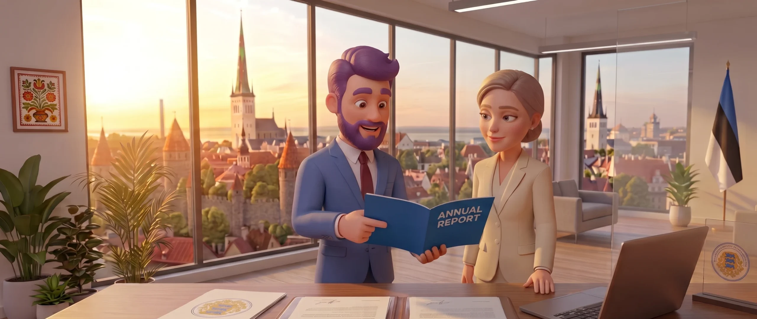 Annual report for Estonian companies