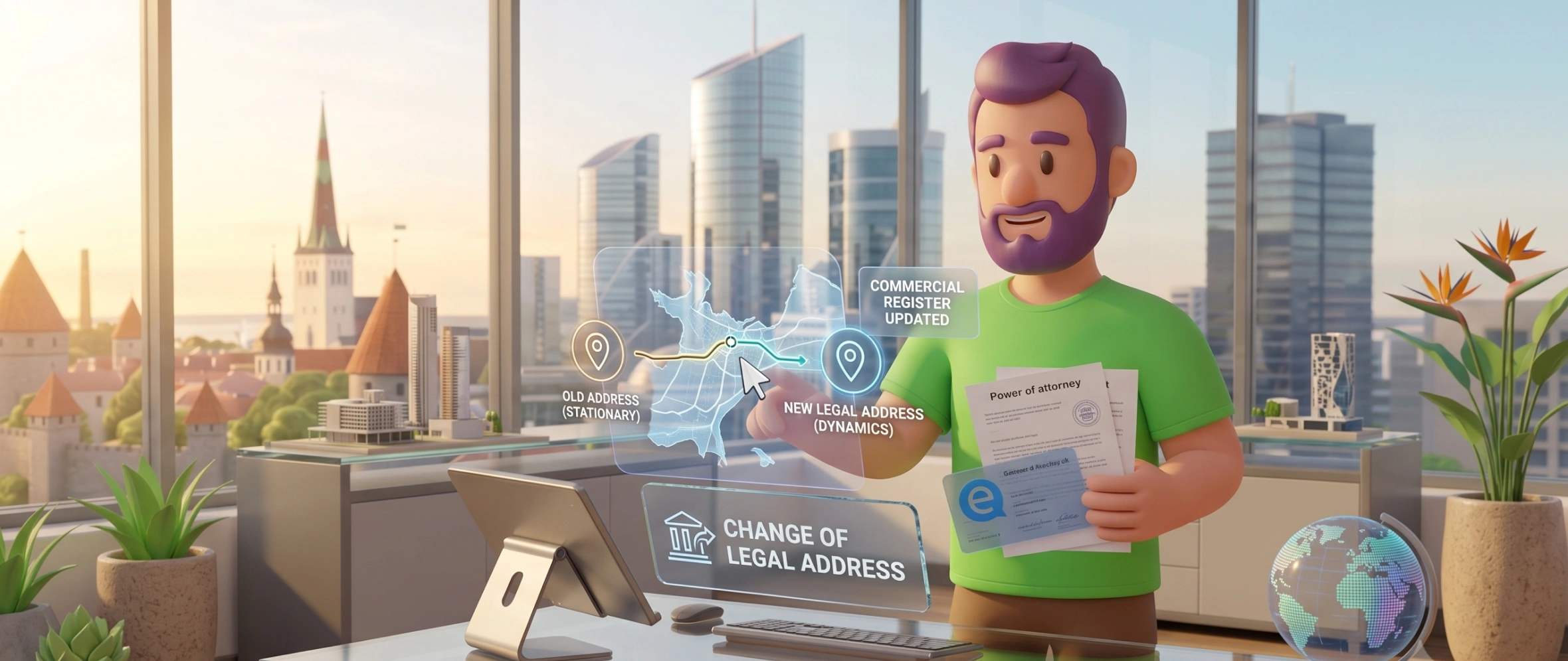 Change Legal Address in Estonia