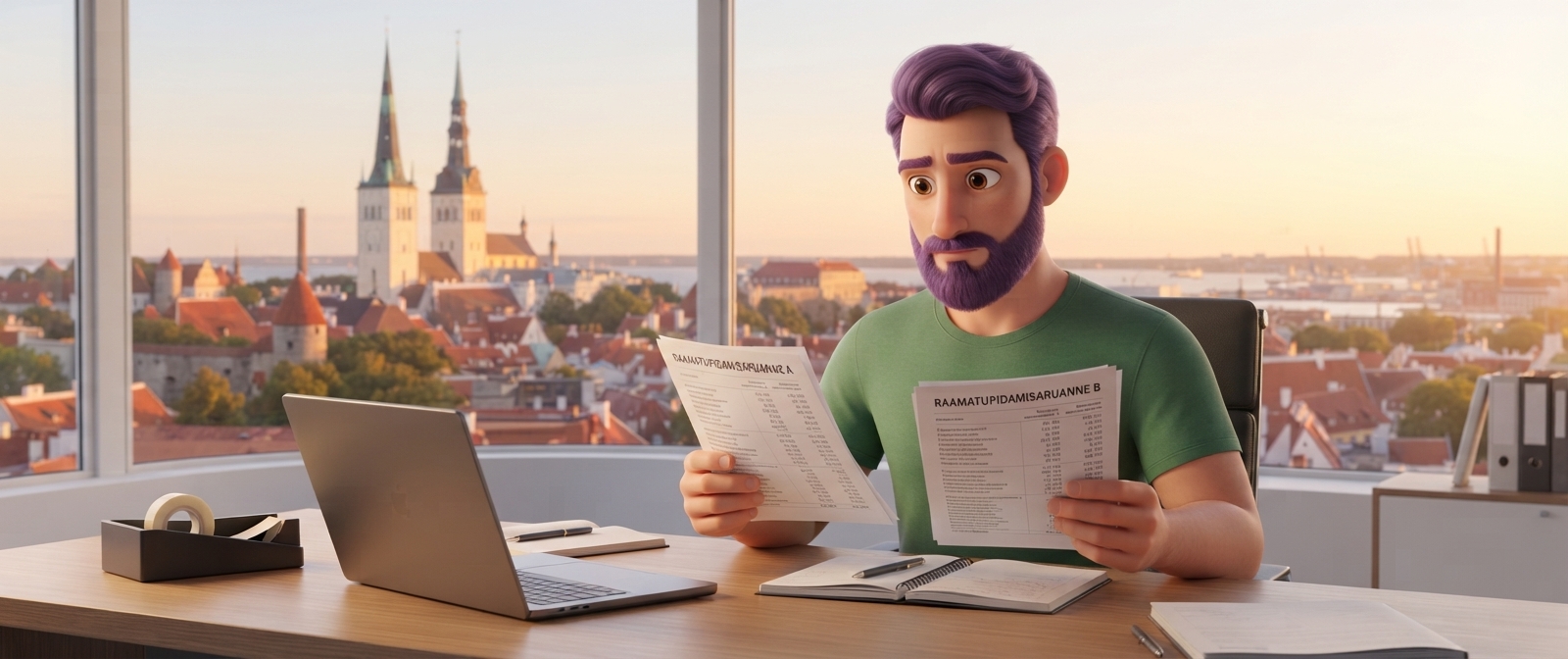 How to read the balance sheet and profit and loss statement of an Estonian OÜ